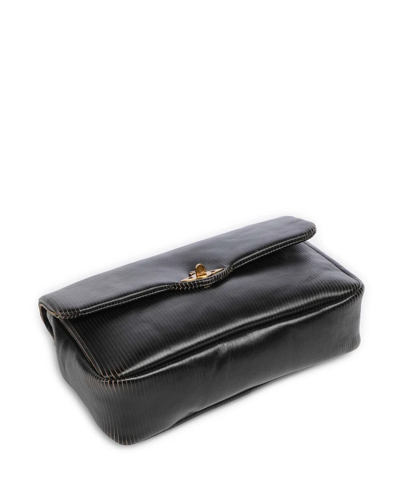 Vivienne Westwood Anita Laser Line Medium Sac porté épaule black/beige