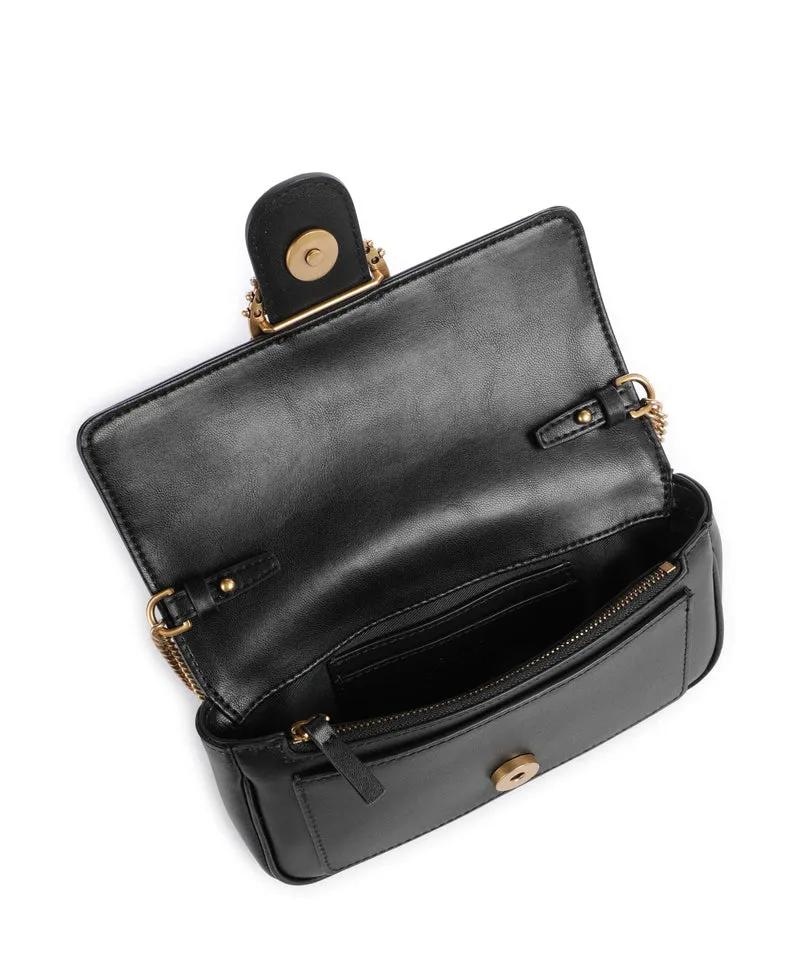 Pinko Love One Pocket New Buckle Sac bandoulière nero/antique gold