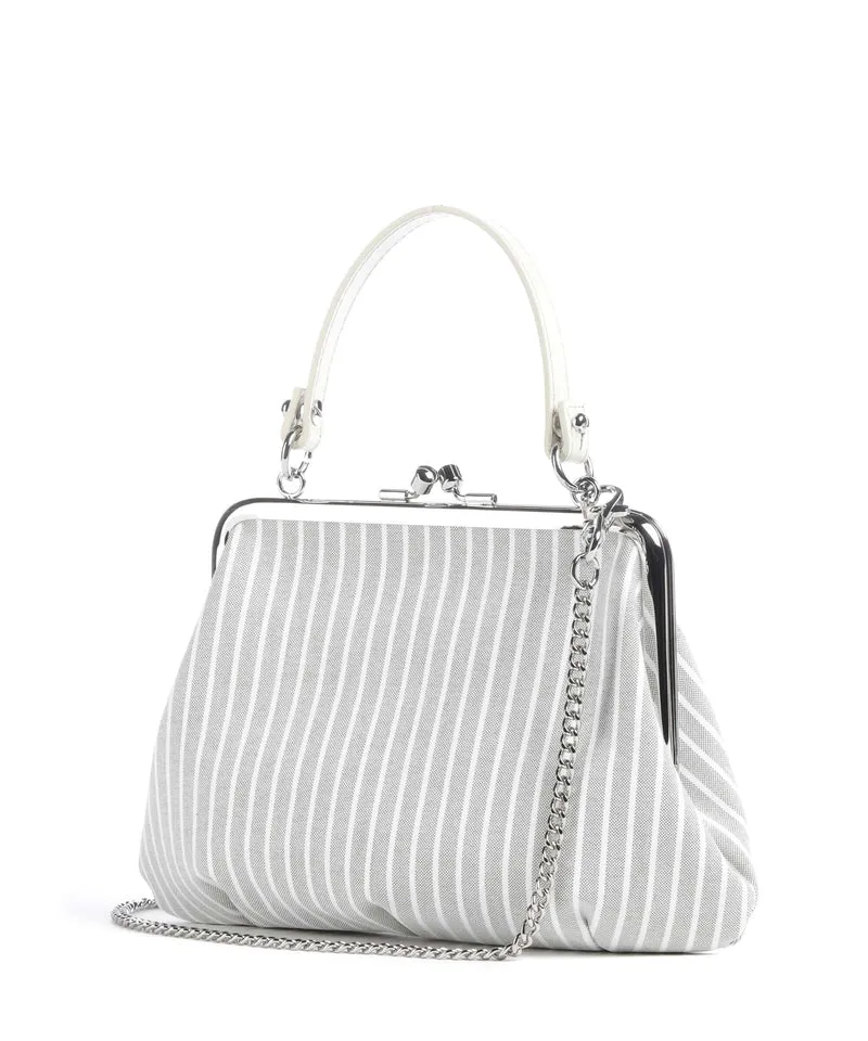 Vivienne Westwood Granny Frame Classic Oxford Shirt Sac à main thyme stripe
