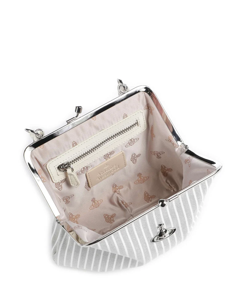 Vivienne Westwood Granny Frame Classic Oxford Shirt Sac à main thyme stripe