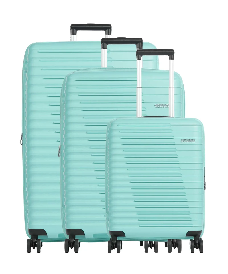 American Tourister Roadrush Set de valise (4 roues) aqua turquoise