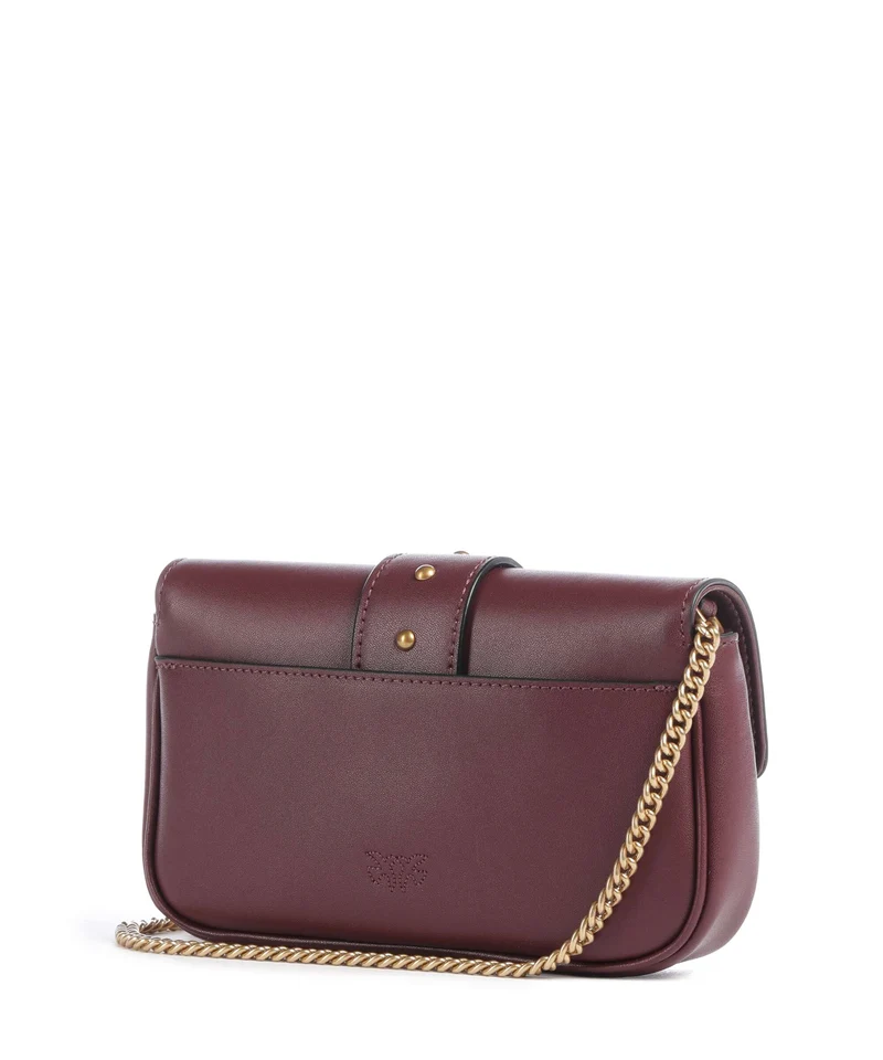 Pinko Love One Pocket New Buckle Sac bandoulière ribes intenso/antique gold