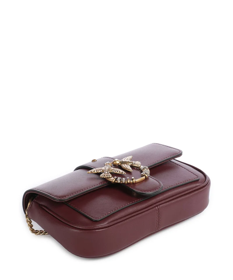Pinko Love One Pocket New Buckle Sac bandoulière ribes intenso/antique gold