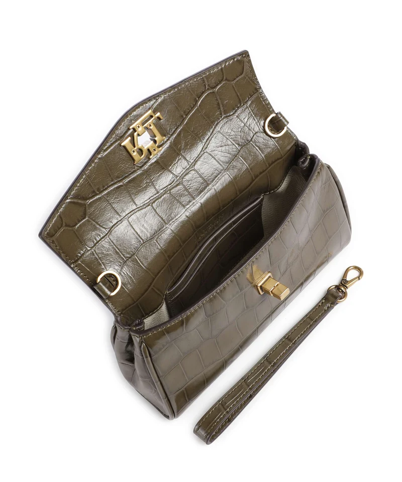 Lauren Ralph Lauren Tanner Large Sac bandoulière botanic green