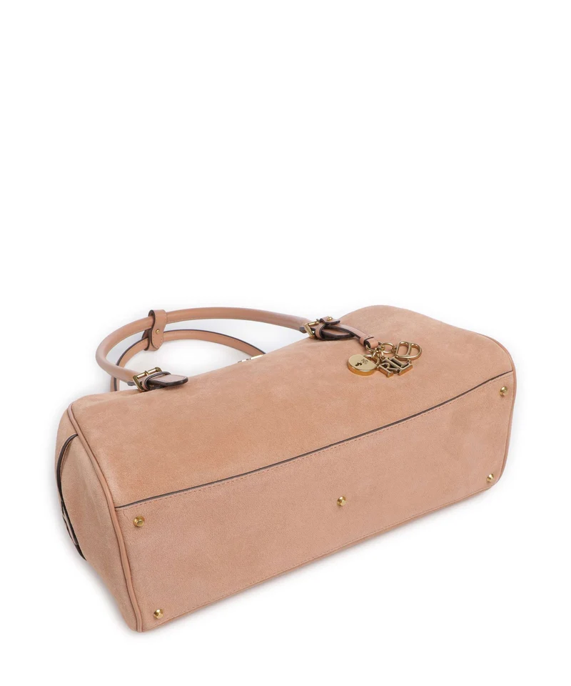Lauren Ralph Lauren Marcy Large Sac porté épaule pink sienna
