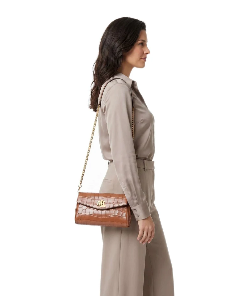 Lauren Ralph Lauren Tanner Large Sac bandoulière lauren tan