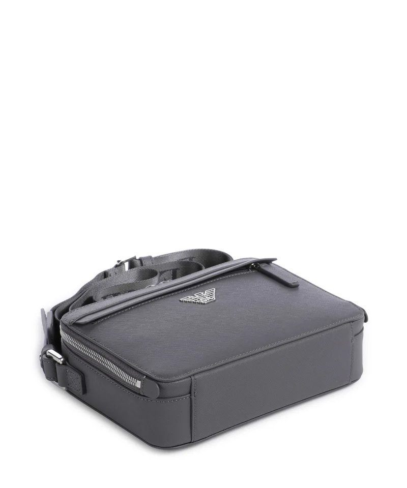 Emporio Armani Business Regenerated Sac bandoulière grey