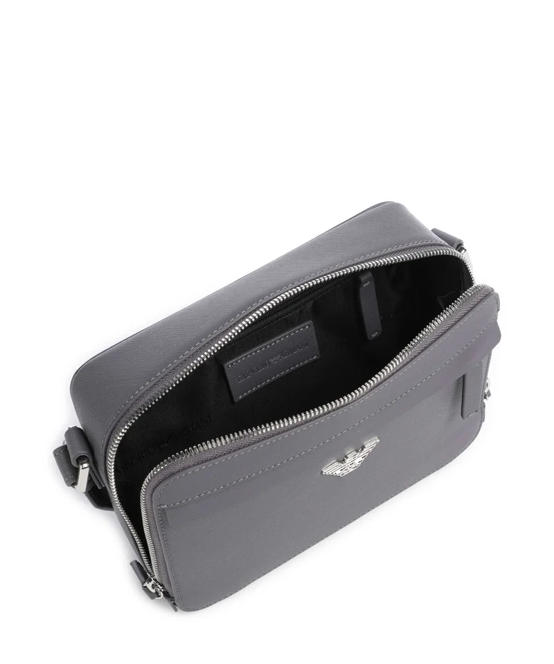 Emporio Armani Business Regenerated Sac bandoulière grey