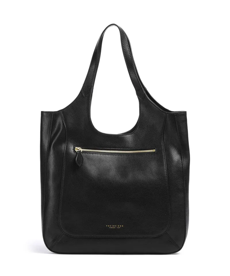 The Bridge Luce Soft Sac fourre-tout nero