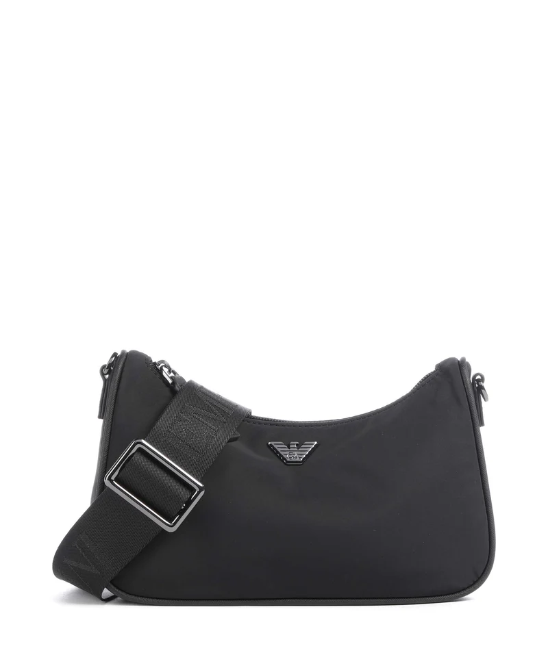 Emporio Armani Nylon Recycled Sac bandoulière black beauty