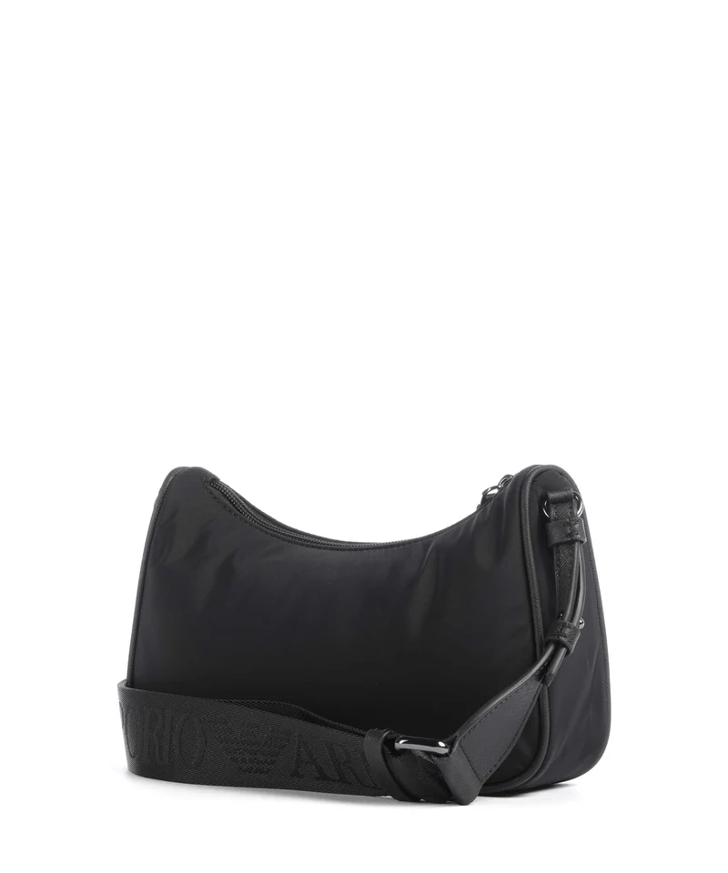 Emporio Armani Nylon Recycled Sac bandoulière black beauty