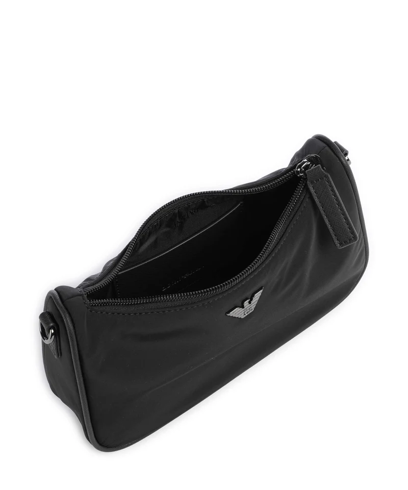 Emporio Armani Nylon Recycled Sac bandoulière black beauty