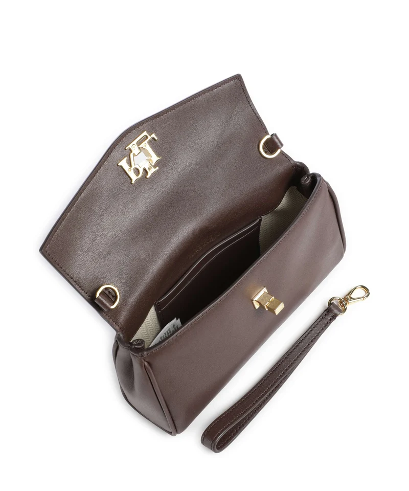 Lauren Ralph Lauren Tanner Large Sac bandoulière chestnut brown