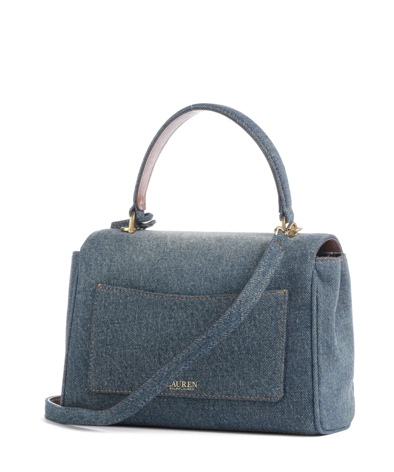 Lauren Ralph Lauren Farrah Small Sac à main oxford blue/lauren tan