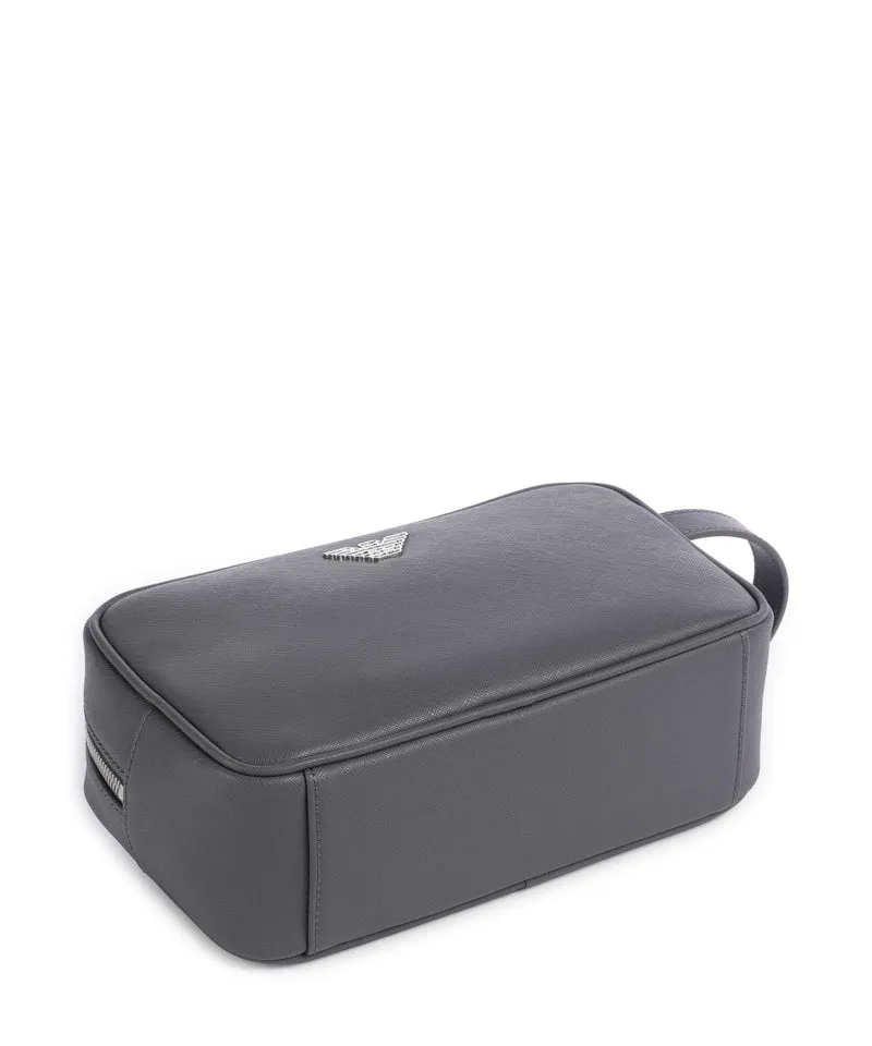 Emporio Armani Business Regenerated Trousse de toilette grey