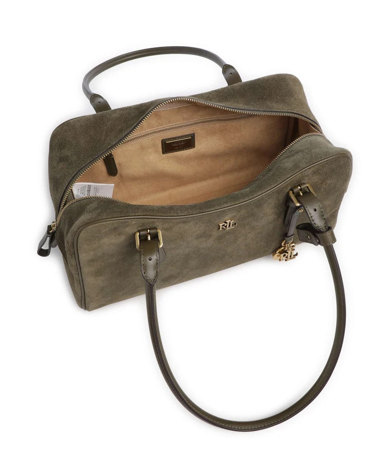 Lauren Ralph Lauren Marcy Large Sac porté épaule botanic green