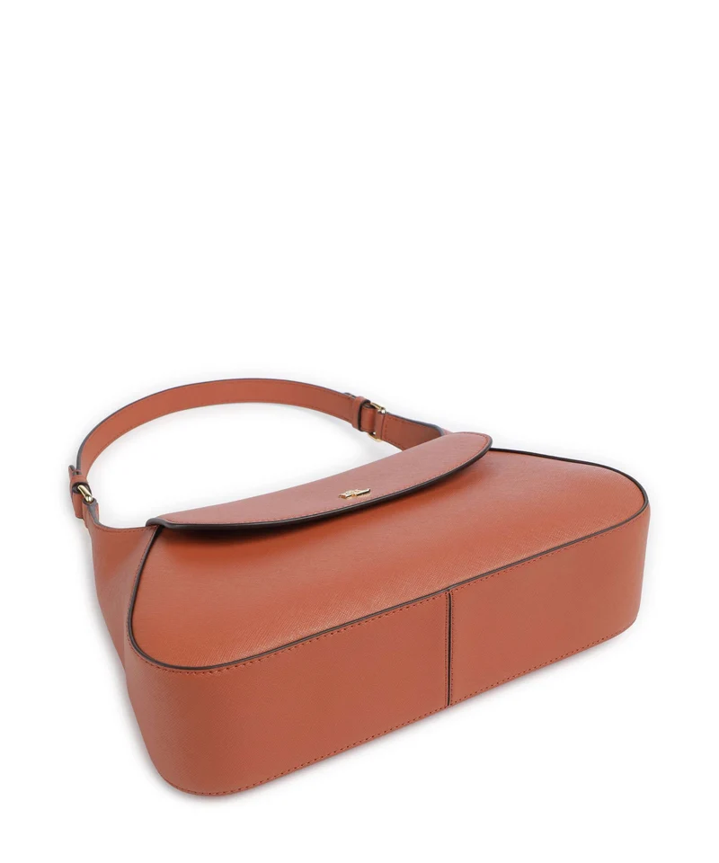 Lauren Ralph Lauren Schylar Medium Sac porté épaule red terracotta
