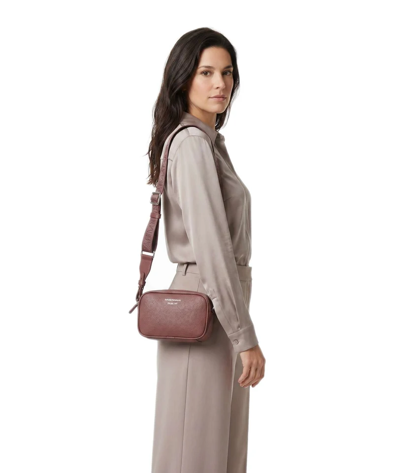 Emporio Armani Lilly Sac bandoulière gianduia/navy