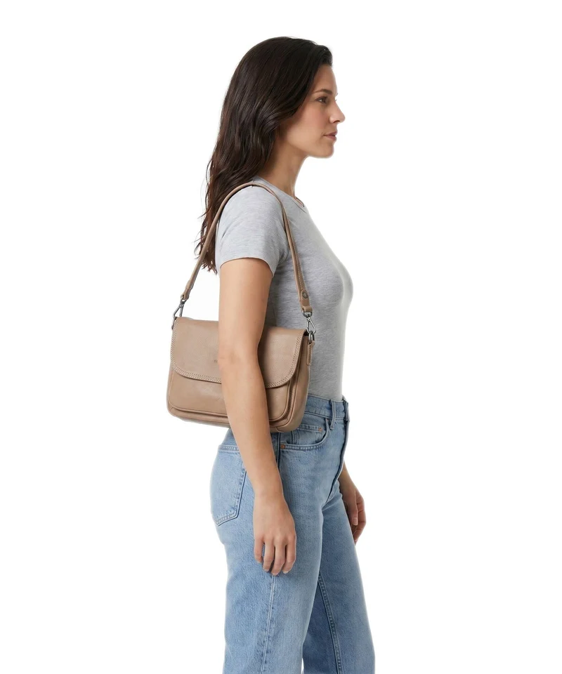 The Chesterfield Brand Serene Miloa Sac porté épaule taupe