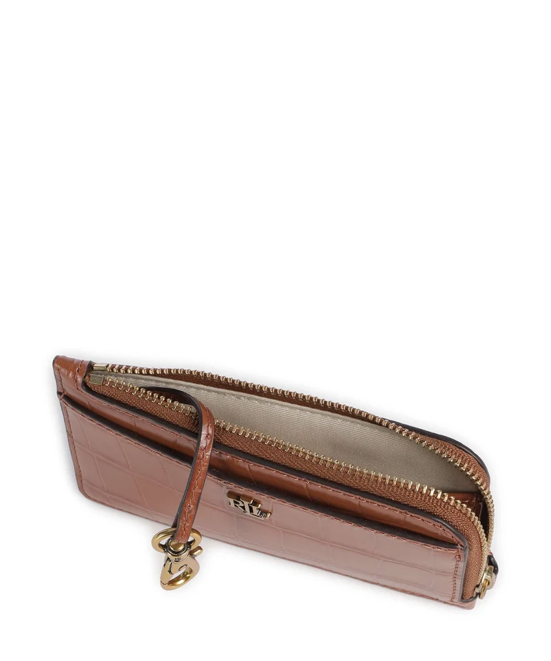 Lauren Ralph Lauren Small Étui à cartes crédit lauren tan