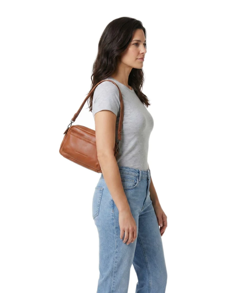 The Chesterfield Brand Serene Liora Sac porté épaule cognac