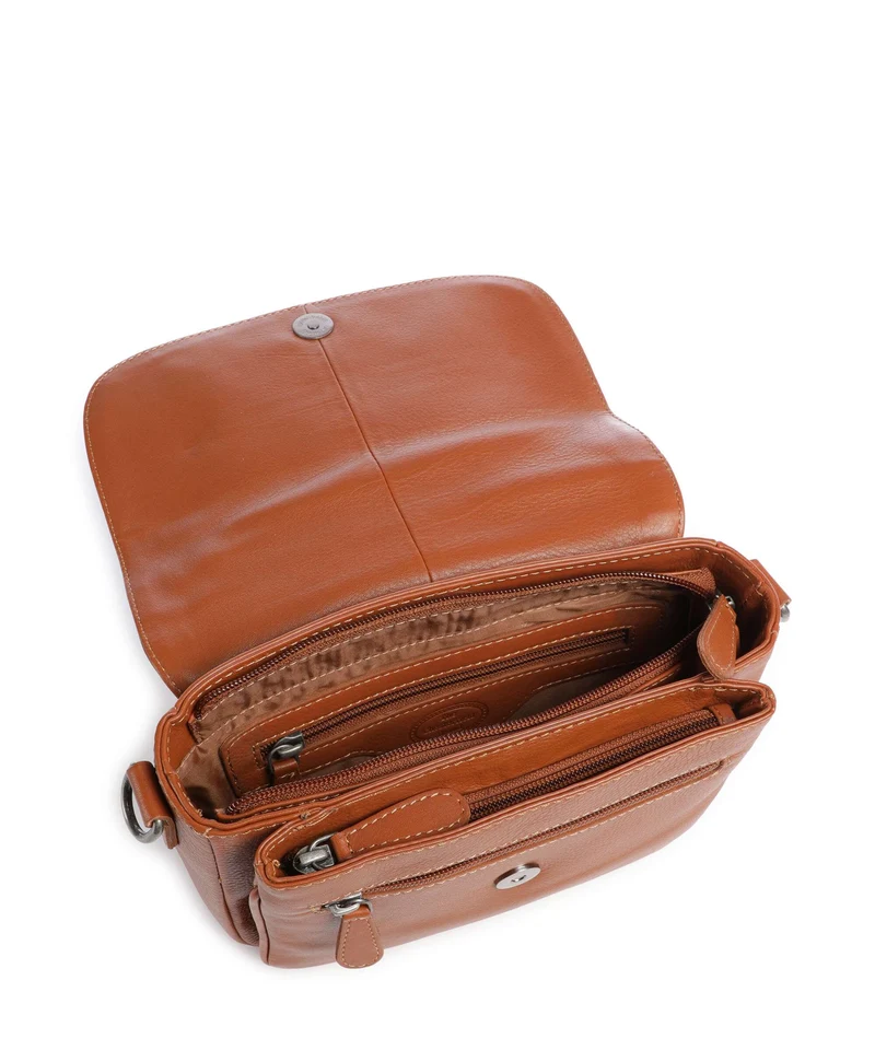 The Chesterfield Brand Serene Miloa Sac porté épaule cognac