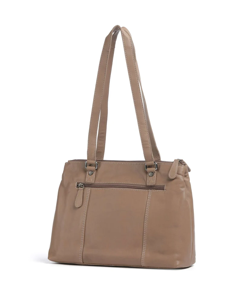 The Chesterfield Brand Serene Marvos Sac porté épaule taupe