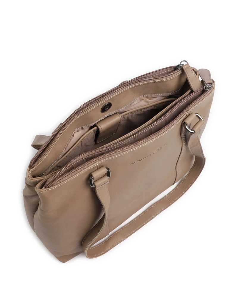The Chesterfield Brand Serene Marvos Sac porté épaule taupe
