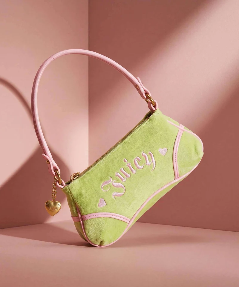 Juicy Couture Janelle S Sac porté épaule pistachio green
