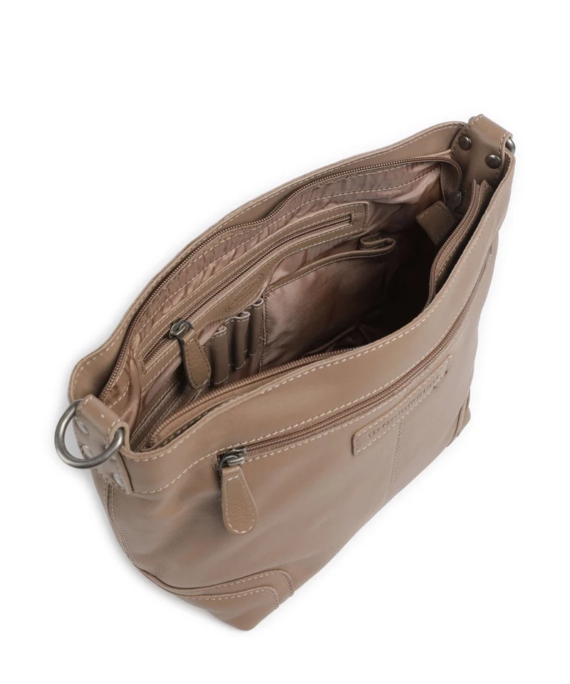 The Chesterfield Brand Serene Zarita Sac porté épaule taupe