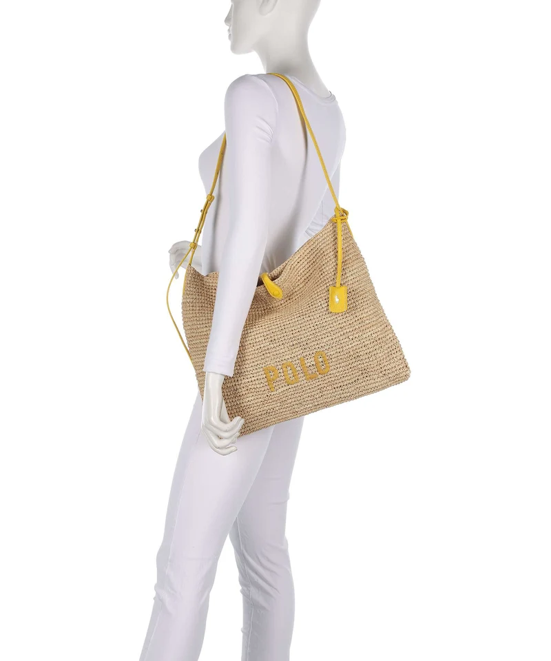 Polo Ralph Lauren Play Large Sac fourre-tout natural/canary yellow
