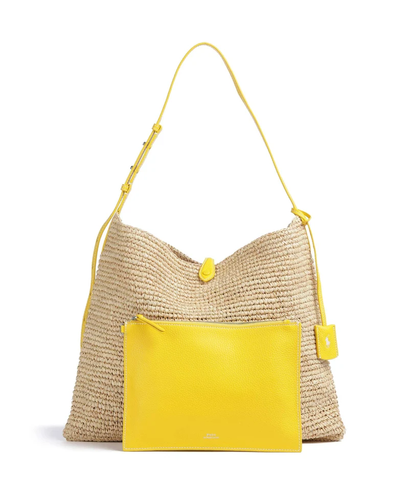 Polo Ralph Lauren Play Large Sac fourre-tout natural/canary yellow