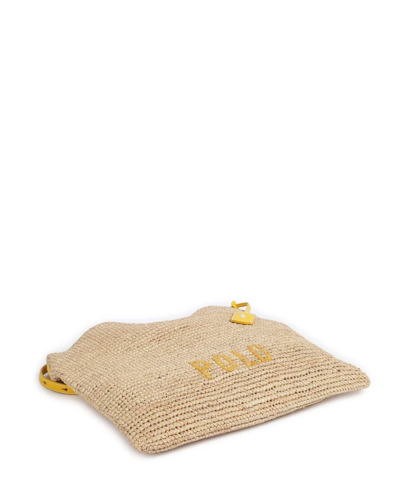 Polo Ralph Lauren Play Large Sac fourre-tout natural/canary yellow