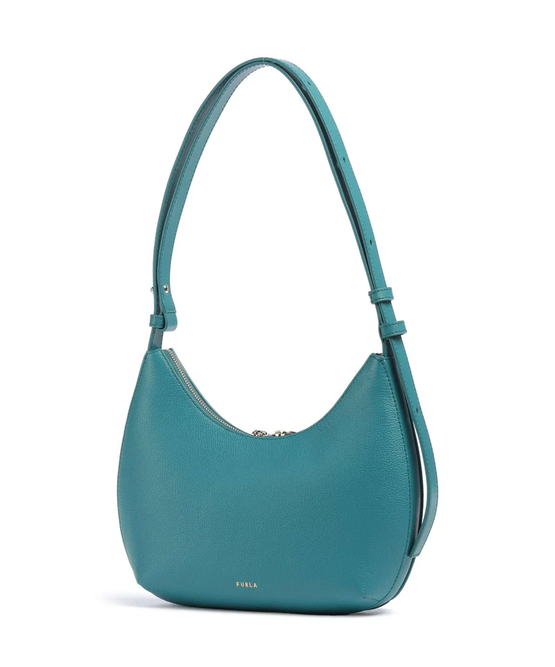 Furla Goccia S Sac porté épaule carta da zucchero/amatore blue