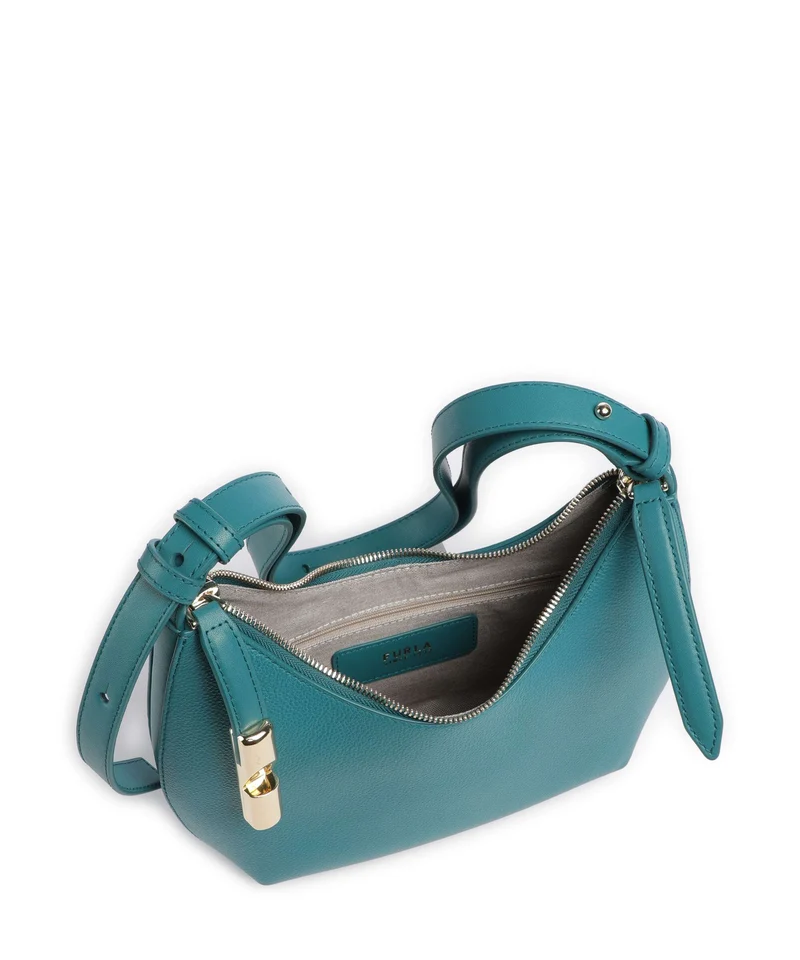 Furla Goccia S Sac porté épaule carta da zucchero/amatore blue