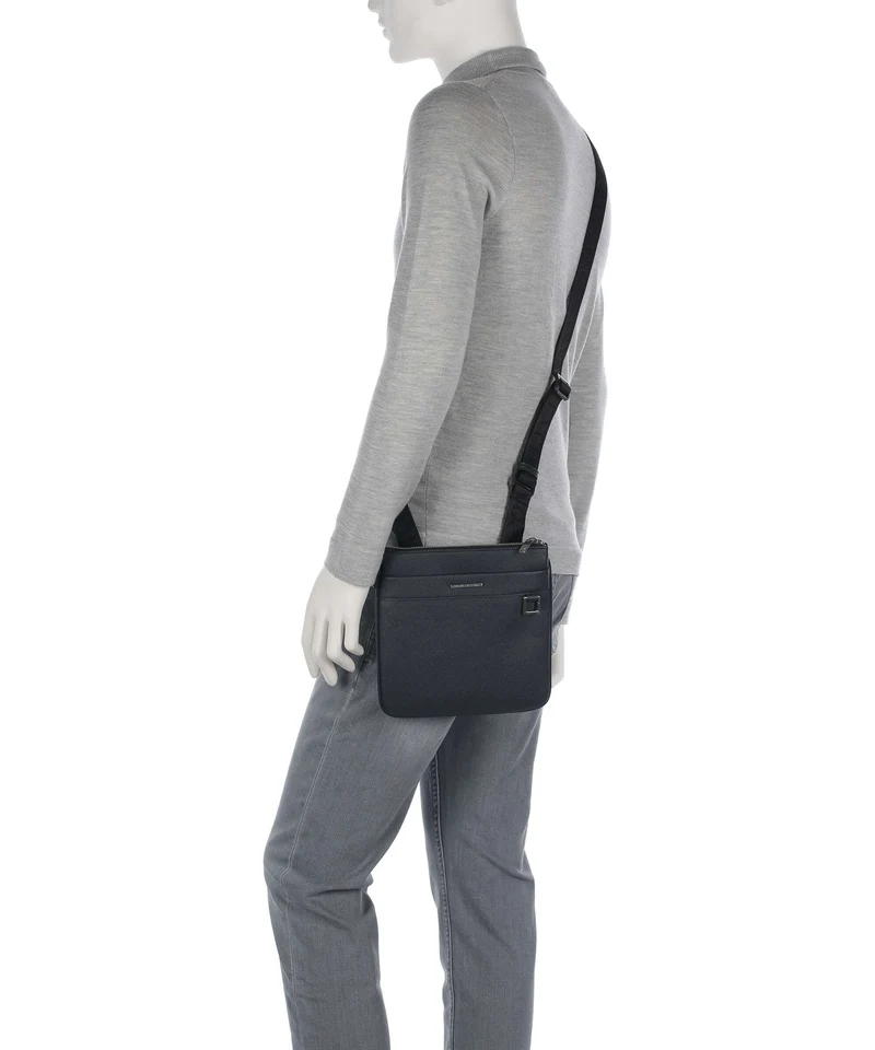 Armani Exchange New York Sac bandoulière navy salute