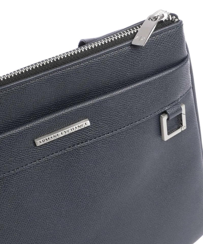 Armani Exchange New York Sac bandoulière navy salute