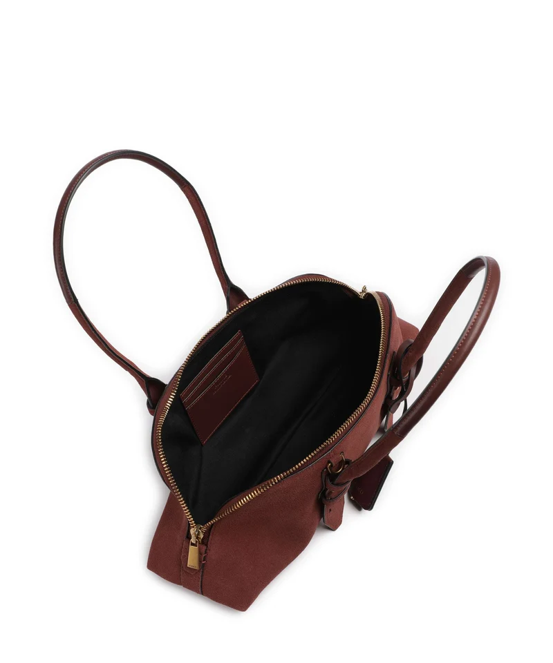 Pinko Bowling Horizontal Big Sac porté épaule burgundy wine/antique gold