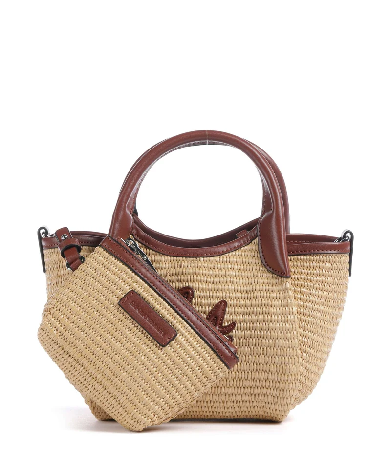 Emporio Armani Durini 24 S Sac bandoulière naturale/siena