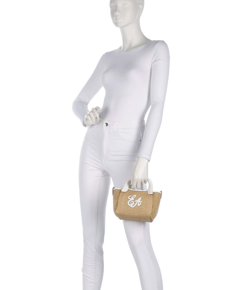 Emporio Armani Durini 24 S Sac bandoulière naturale/bianco