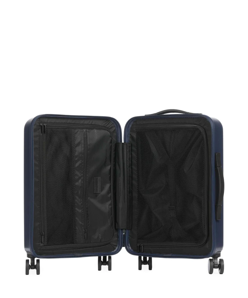 Emporio Armani Business Regenerated Valise 4 roues medieval blue