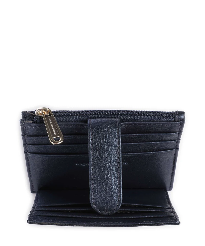 Mandarina Duck Mellow Metal Étui à cartes crédit blue indigo