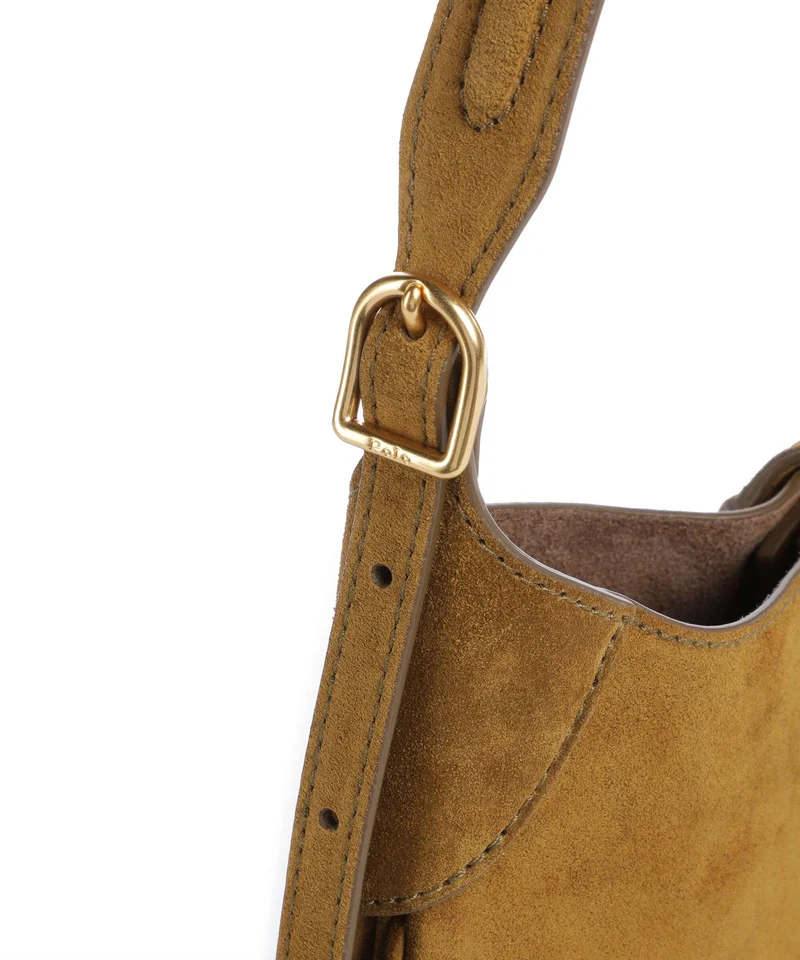 Polo Ralph Lauren ID Collection Small Sac porté épaule artichoke