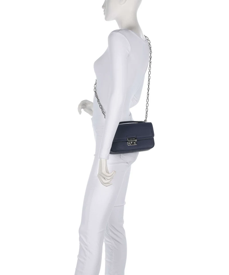 Michael Kors Tribeca Small Sac porté épaule dress blues