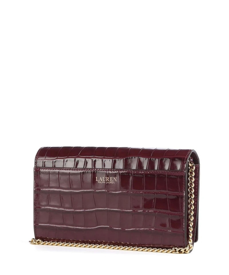 Lauren Ralph Lauren Adair II Large Portefeuille dark garnet