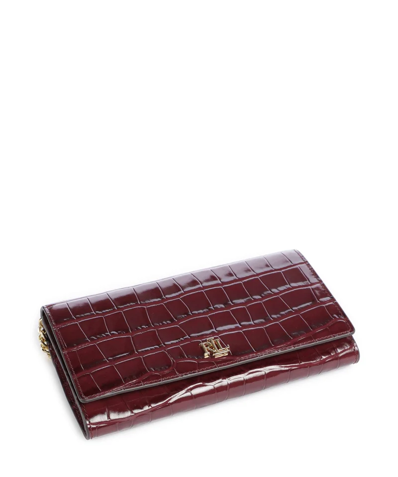 Lauren Ralph Lauren Adair II Large Portefeuille dark garnet