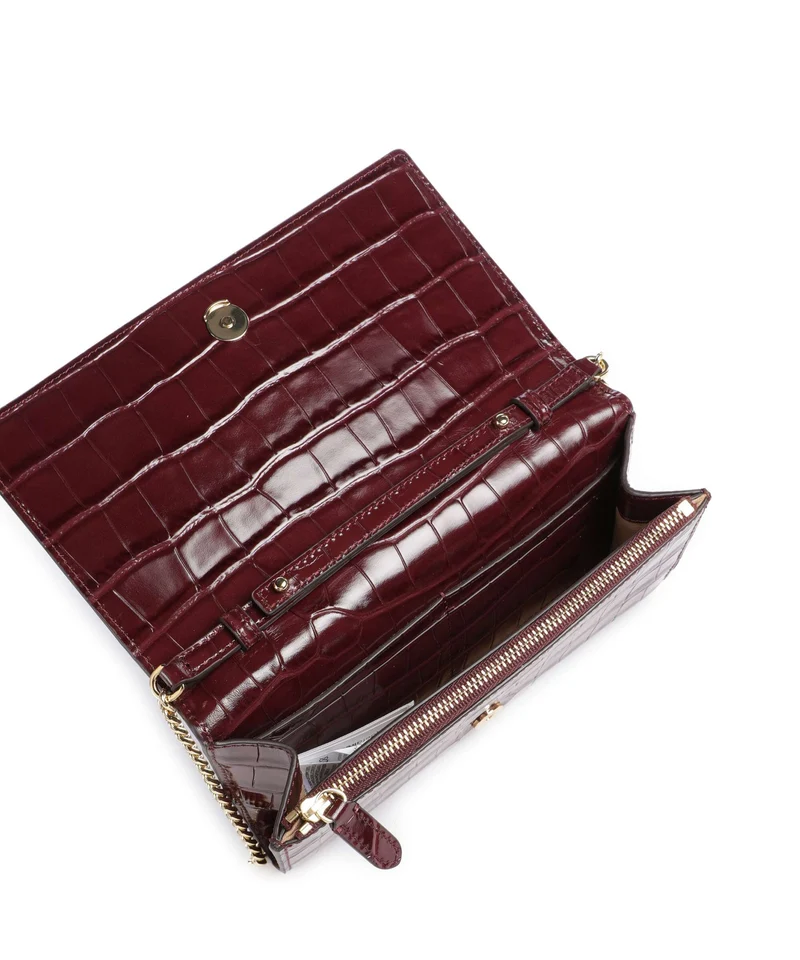 Lauren Ralph Lauren Adair II Large Portefeuille dark garnet