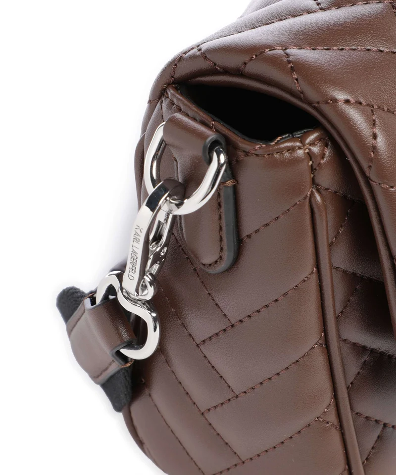 Karl Lagerfeld K/Brick Sac bandoulière dark friar brown