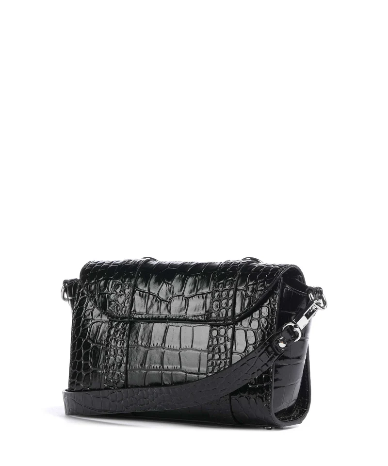 Vivienne Westwood Kimmy Embossed Croc Sac bandoulière black