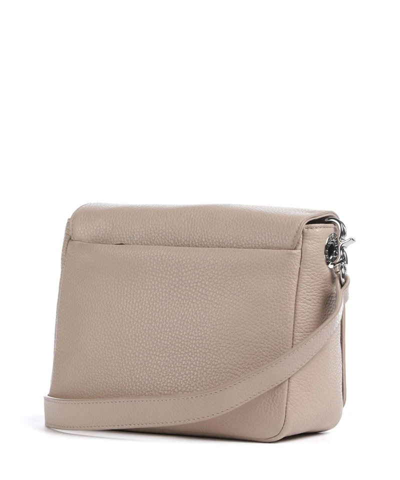 Mandarina Duck Mellow Leather Sac porté épaule warm taupe